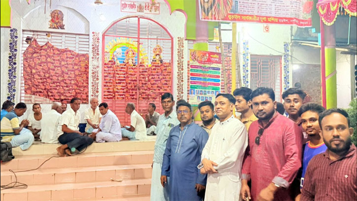 নন্দীগ্রামে ৪৮ পূজামণ্ডপে নিরাপত্তা জোরদার, খোঁজ নিচ্ছেন এমপি  